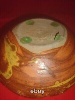 Vintage Studio Pottery Vase, Signed By The Artist Dated 66