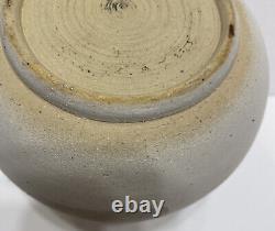 Vintage Studio Pottery Vase Vessel Signed Hartung 1965 MCM Modernist Modern