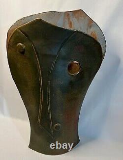 Vintage Studio Pottery Vase by NANCY KIBENS FREE USA SHIP