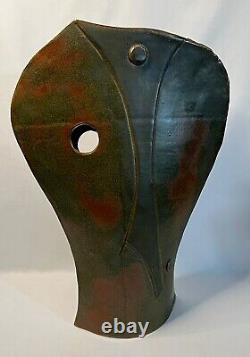 Vintage Studio Pottery Vase by NANCY KIBENS FREE USA SHIP