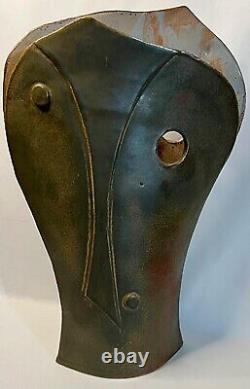 Vintage Studio Pottery Vase by NANCY KIBENS FREE USA SHIP