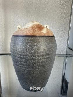 Vintage Studio Pottery Vessel Signed Don J. Manuel (DJM'89)