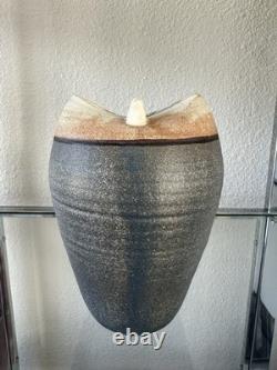Vintage Studio Pottery Vessel Signed Don J. Manuel (DJM'89)