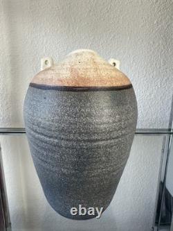 Vintage Studio Pottery Vessel Signed Don J. Manuel (DJM'89)