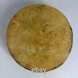 Vintage Studio Pottery Wall Pocket Handcrafted Ceramic Art with Intricate Glaze