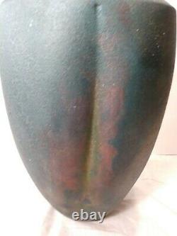 Vintage Studio Stephan Roy Raku Pottery Vase Extra Large