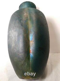 Vintage Studio Stephan Roy Raku Pottery Vase Extra Large