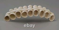 Vintage Sue Treuman Signed Studio Art Pottery Hanukkah Menorah