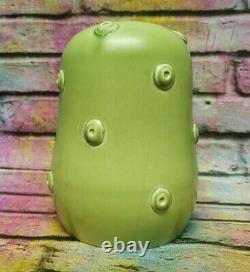 Vintage Susie Cooper Signed Studio Pottery Retro Green Knobble Lamp Shade Base