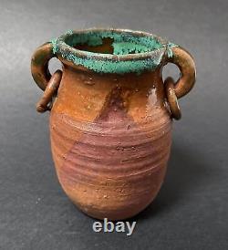 Vintage Sylvia Halpern Australian Studio Pottery Vase Signed