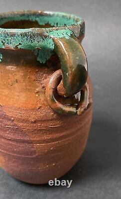 Vintage Sylvia Halpern Australian Studio Pottery Vase Signed