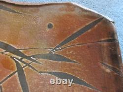 Vintage TOM COLEMAN HUGE 21 STUDIO ART POTTERY SLAB SCULPTURE 18 pounds