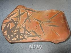 Vintage TOM COLEMAN HUGE 21 STUDIO ART POTTERY SLAB SCULPTURE 18 pounds