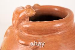 Vintage Terracotta Lizard Studio Art Pottery Planter Vase