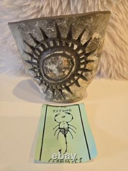 Vintage Terry Stone Studio Pottery Planter