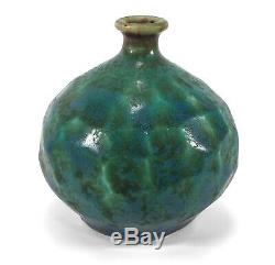 Vintage Textured California Studio Pottery Weed Pot Cabinet Vase Steve Salisian