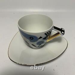 Vintage Thun Studio Delta Tea Espresso Service Set For 6 Art Luxury Porcelain