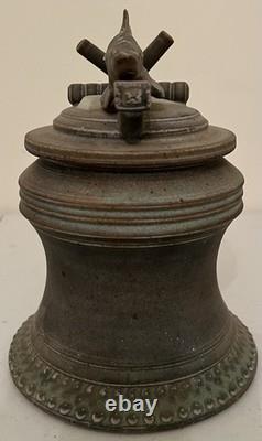 Vintage Tim Mather Studio Pottery Ceramic Fish Sturgeon Vessel With Lid