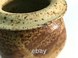 Vintage Tom Smith Mid Century Modern Studio Pottery Modernist Signed Art Pottery