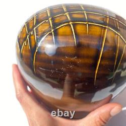 Vintage Tom Turner Studio Art Pottery Porcelain Vase Pot Flaw 1970s