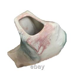 Vintage Tony Evans Raku Pottery Vase Signed 1991 Studio Art