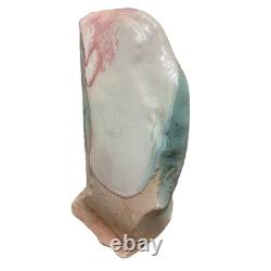 Vintage Tony Evans Raku Pottery Vase Signed 1991 Studio Art