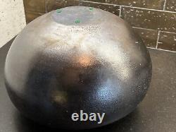 Vintage Tony Evans Signed Copper Raku Studio Iridescent Pottery Vase / Bowl