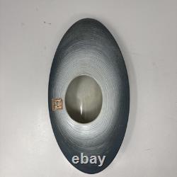 Vintage Toyo Japan MCM Ikebana Studio Pottery Centerpiece Bowl Japandi 14