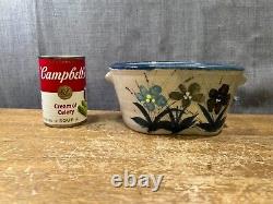 Vintage Trevor Corser Studio Pottery Fumi Flowers Bowl Vase Planter