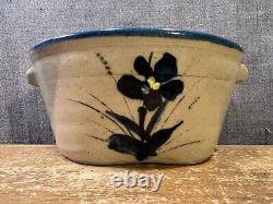 Vintage Trevor Corser Studio Pottery Fumi Flowers Bowl Vase Planter