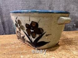 Vintage Trevor Corser Studio Pottery Fumi Flowers Bowl Vase Planter