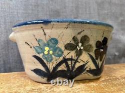 Vintage Trevor Corser Studio Pottery Fumi Flowers Bowl Vase Planter
