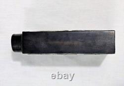 Vintage Troika Studio Pottery Chimney Vase St Ives Signed SV Sylvia Vallence