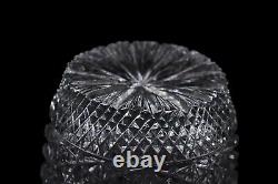 Vintage Turkish Cut Crystal Large Vase