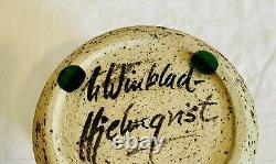 Vintage Ulla Winblad-Hjelmqvist (1933-1992) Studio Pottery Vessel