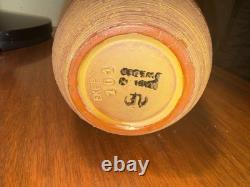 Vintage Upsala Ekeby Greta Runeborg Vase #101 Swedish MCM Studio Pottery