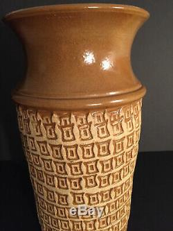 Vintage Vase Hal Laskey Los Artesanos Puerto Rico Studio Pottery 1950s Unique