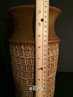 Vintage Vase Hal Laskey Los Artesanos Puerto Rico Studio Pottery 1950s Unique