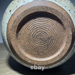 Vintage Victor Vic Bracke Pottery Lidded Jar Pot MCM Calif Modernist VIDEO