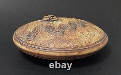 Vintage Walter Wassing Dutch Australian Studio Pottery Ikebana Vase Signed