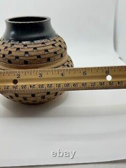 Vintage Walter Yovaish Studio Pottery Vase Signed Mint Condition 1980's