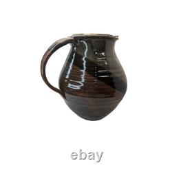 Vintage Warren MacKenzie School Studio Pottery Pitcher Mingei Stoneware Jug