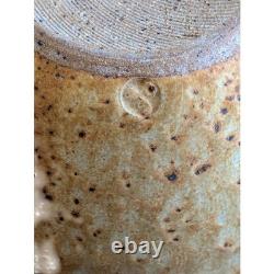 Vintage Warren MacKenzie Signed Studio Pottery Lidded Jar, Mid-Century Modern St