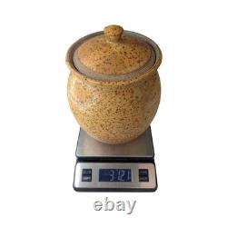 Vintage Warren MacKenzie Signed Studio Pottery Lidded Jar, Mid-Century Modern St