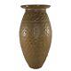 Vintage Wishon Harrell Stoneware Art Pottery Vase Signed Mid Century Chipped