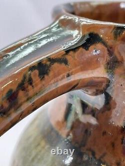 Vintage YOSUKE HARUTA Signed Studio Pottery Mingei Art Pitcher/Jug