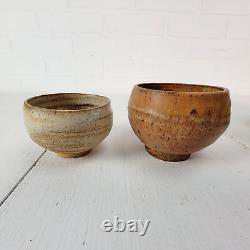 Vintage Yunomi Style Drinkware Set Japanese Studio Pottery Tea Cup (10) Set No. 3
