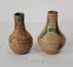 Vintage Yunomi Style Drinkware Set Japanese Studio Pottery Tea Cup (12) Set No. 1