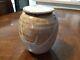 Vintage handmade studio pottery vase with lid