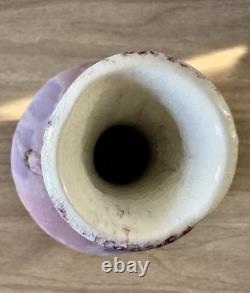 Vintage studio art pottery sculptural vessel organic form modern ceramic art